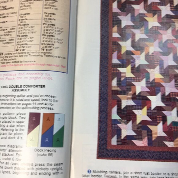 Quiltmaker Magazine No. 40 Nov/Dec 1994 17 Great Patterns Christmas Holiday - Picture 7 of 8